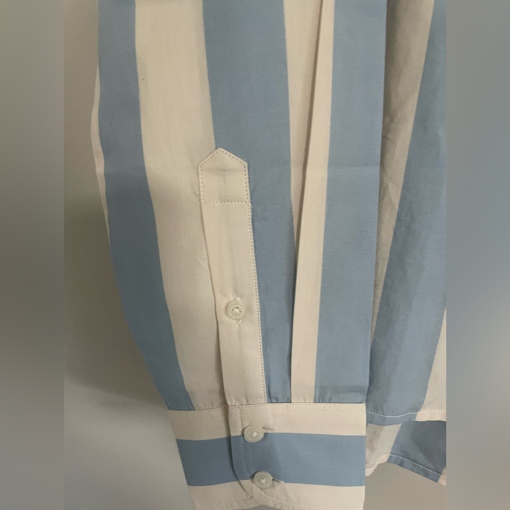 J.Crew Relaxed-fit cropped shirt in Barlow stripe - Picture 7 of 10